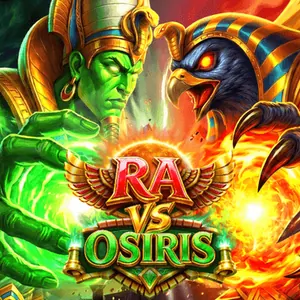 Spelikon för Ra vs Osiris från Pragmatic Play, två egyptiska gudar i en slot där spelaren väljer läge