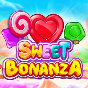 Spelikon för Sweet Bonanza från Pragmatic Play, frukter och godisbitar i en färgstark slot som betalar var som helst