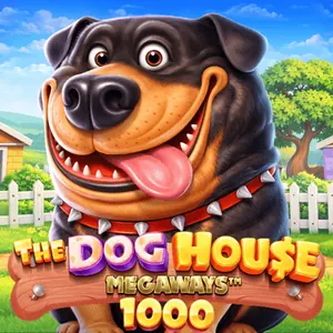 Spelikon för The Dog House Megaways 1000 från Pragmatic Play, hundkenneln i Megaways-format med upp till 117 649 vägar