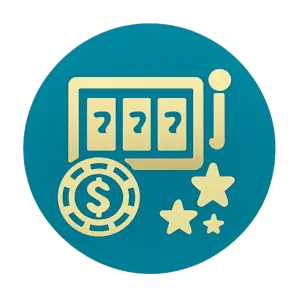 Slots game icon depicting fun play at Spinzen Casino